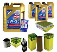 Kit para Inspección Filtro Liqui Moly Aceite 8L 5W-30 Audi De A4 Allroad 8KH