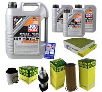 Kit para Inspección Filtro Liqui Moly Aceite 8L 5W-30 para Audi A4 Allroad 8KH