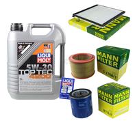KIT para INSPECCIÓN FILTRO LIQUI MOLY ÖL 5L 5W-30 para Citroën Berlingo MF