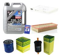 KIT para INSPECCIÓN FILTRO LIQUI MOLY ÖL 5L 5W-30 para Citroën Xsara N1 2.0