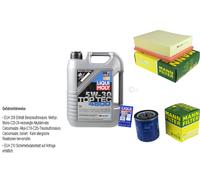 KIT para INSPECCIÓN FILTRO LIQUI MOLY ÖL 5L 5W-30 para Citroën Xsara Picasso