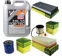 KIT para INSPECCIÓN FILTRO LIQUI MOLY ÖL 5L 5W-30 para Peugeot 406 Break 8E/