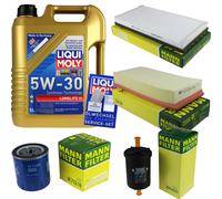 KIT para INSPECCIÓN FILTRO LIQUI MOLY ÖL 5L 5W-30 para Peugeot 406 Break 8E/