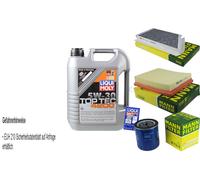 KIT para INSPECCIÓN FILTRO LIQUI MOLY ÖL 5L 5W-30 Peugeot 206 Hatchback 2A/C