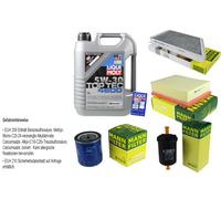 KIT para INSPECCIÓN FILTRO LIQUI MOLY ÖL 5L 5W-30 Peugeot 206 Hatchback 2A/C