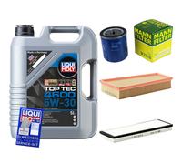 KIT para INSPECCIÓN FILTRO LIQUI MOLY ÖL 5L 5W-30 Peugeot 306 Break 7E N3 N5