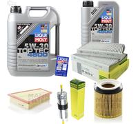 KIT para INSPECCIÓN FILTRO LIQUI MOLY ÖL 6L 5W-30 para BMW serie 5 F10 528i F11