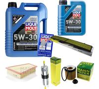 KIT para INSPECCIÓN FILTRO LIQUI MOLY ÖL 6L 5W-30 para BMW X1 E84 sDrive20i