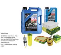 KIT para INSPECCIÓN FILTRO LIQUI MOLY ÖL 6L 5W-30 para BMW X3 F25 xDrive20i