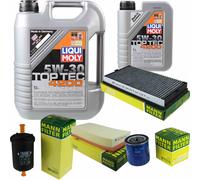 KIT para INSPECCIÓN FILTRO LIQUI MOLY ÖL 6L 5W-30 para Peugeot 406 Break 8E/