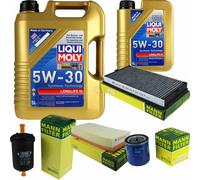 KIT para INSPECCIÓN FILTRO LIQUI MOLY ÖL 6L 5W-30 para Peugeot 406 Break 8E/