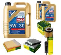 KIT para INSPECCIÓN FILTRO LIQUI MOLY ÖL 7L 5W-30 para BMW serie 5 F10 F18 535i