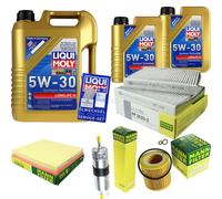 KIT para INSPECCIÓN FILTRO LIQUI MOLY ÖL 7L 5W-30 para BMW serie 5 F10 F18 535i
