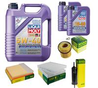 KIT para INSPECCIÓN FILTRO LIQUI MOLY ÖL 7L 5W-40 para BMW serie 5 F10 F18 535i