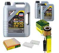 KIT para INSPECCIÓN FILTRO LIQUI MOLY ÖL 7L 5W-40 para BMW X3 F25 xDrive35i