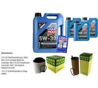 KIT para INSPECCIÓN FILTRO LIQUI MOLY ÖL 8L 5W-30 Audi A4 Allroad 8KH B8 3.0