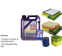 KIT para INSPECCIÓN FILTRO LIQUI MOLY OIL 5L 5W-40 para Citroën Xsara Coupe