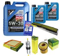 KIT para INSPECCIÓN FILTRO LIQUI MOLY OIL 7L 5W-30 para BMW Serie 3 Coupe E92