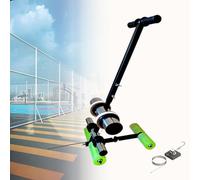 Kit para marcar canchas de pickleball, máquina para marcar cinta, aplicador de cinta manual, kit para marcar canchas de baloncesto, herramienta manual para marcar pisos de entrada, asfalto u hormigó