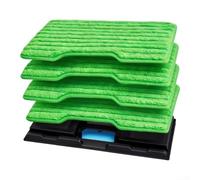 Kit para mopa Paño Microfibra Lavable para Shark VacMop Kit para | 4 paños microfibra lavables, atrapan para polvo y pelo, ideales para parquet y baldosas, uso repetido