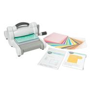 Kit para principiantes de troquelado y estampado manual Sizzix Big Shot (6 pulgadas) | Fabricación de tarjetas, manualidades con papel, álbumes de recortes