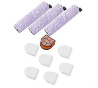 Kit para shark para hydrovac para 3in1 3 Cepillos Kit para shark | 3 cepillos , 6 filtros espuma, 1 filtro , instalación rápida, compatible Shark