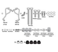 Kit Paramotor Tubular, Negro, Givi TN6421, TRIUMPH TIGER SPORT 660