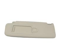 Kit Parasol Para Coche 5gg857551 Panel Visera Frontal Negro Con Espejo Maquillaje Para Golf 7 Sportsvan Para Jetta Mk7 T-cross Para Passat B8 CC E-Para Golf Para T-Roc Reemplazo Visera Solar(Beige Lef