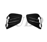 Kit parrilla delantera izquierda + derecha con moldura cromada para clio 2019-