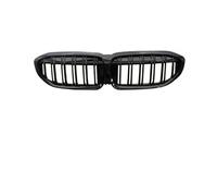 Kit Parrillas Delanteras para BMW 3 Series G20 G28 2019-2021 51138072085, Parrilla Delantera Doble Riñón Deportivo Rejilla Radiador Frontal ABS Resistente,Bright Black