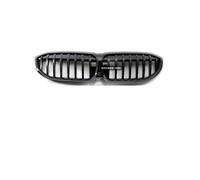 Kit Parrillas Delanteras para BMW 3 Series G20 G28 2019-2022 51138072085, Parrilla Coche Tuning Rejilla Frontal Doble Riñón Material ABS Resistente Tuning,Bright black