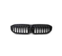 Kit Parrillas Delanteras para BMW 3 Series G20 G28 2019-2022 51138072085, Parrilla Coche Tuning Rejilla Frontal Doble Riñón Material ABS Resistente Tuning, Matt black
