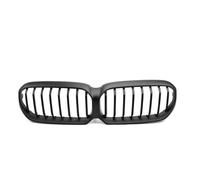 Kit Parrillas Delanteras para BMW G30 G38 2021-2025, Doble Diseño Riñón Rejilla Radiador Capó Rejilla Frontal Coche Parrilla Delantera,A-Mid-Black