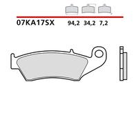 KIT PASTILLAS DE FRENO DELANTERO BREMBO PARA GAS GAS EC FSE 400 02-02-COD. 07KA1