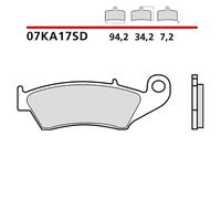 KIT PASTILLAS DE FRENO DELANTERO BREMBO PARA GAS GAS EC R 125 14-15-COD. 07KA17S