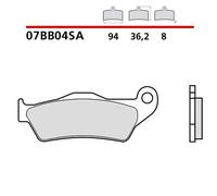 Brembo Juego de pastillas de freno delantero 07BB04SA