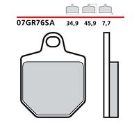 KIT PASTILLAS DE FRENO DELANTERO BREMBO PARA KTM SMR 450 07-13-COD. 07GR76SA