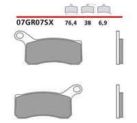 KIT PASTILLAS DE FRENO DELANTERO BREMBO PARA KTM SX QUAD 505 08-13-COD. 07GR07SX