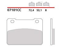 KIT PASTILLAS DE FRENO DELANTERO BREMBO PARA SYM MAXPARA SYM ABS E4 400 17-20-CO