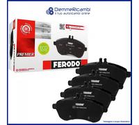 FERODO Juego de pastillas de freno Delantero con contacto avisador de desgaste sin accesorios FDB1398 Juego de pastillas de freno Compatible con VW GOLF VI 5K1 Golf IV Hatchback 1J1