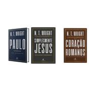 Kit Paulo : Uma biografia + Simplesmente Jesus + No coração de Romanos