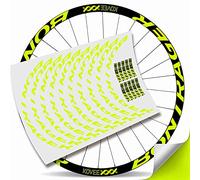 Kit Pegatinas Bicicleta Stickers LLANTA BONTRAGUER COVEEXXX 29" BTT MTB Bike (Amarillo Fluor)