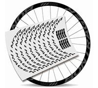 Kit Pegatinas Bicicleta Stickers LLANTA BONTRAGUER COVEEXXX 29" BTT MTB Bike (Gris Oscuro)