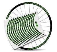 Kit Pegatinas Bicicleta Stickers LLANTA Mavic Crossmax Pro Carbon 29" BTT MTB Bike (Verde Asturias)