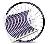 Kit Pegatinas Bicicleta Stickers LLANTA Mavic Crossmax Pro Carbon 29'' MTB BTT B (Lavanda)