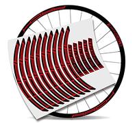 Kit Pegatinas Bicicleta Stickers LLANTA NOTUBES ZTR Arch MK3 29" BTT MTB Bike (Rojo Claro)