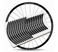 KIT PEGATINAS BICICLETA STICKERS LLANTA RIM PROGRESS EVO 29" MTB BTT B (Gris Oscuro)