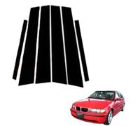 Kit Pegatinas para Pilar B para BMW 3 Series 2013-2019, Negro Brillante Cubierta Protectora Antiarañazos y Decorativa PC