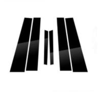 Kit Pegatinas para Pilar B para Kia K3 2019-2023, Negro Brillante Cubierta Protectora Antiarañazos y Decorativa PC