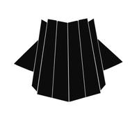 Kit Pegatinas para Pilar B para Kia Soul 2019-2023, Negro Brillante Cubierta Protectora Antiarañazos y Decorativa PC